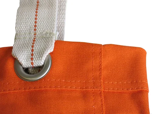 Vista 2 de Broad Bay Southern Miss Bolso de mano Rich Dye lavado naranja lona de algodón
