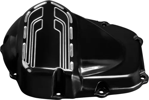 Vista 3 de TCT-MOTORPARTS Cubierta de leva lateral negra brillante para Harley M8 Engine Touring Street Glide 2017-2025 Softail 2018-2025