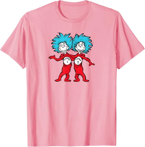 Vista 87 de Dr. Seuss Thing 1 Thing 2 Buddies - Camiseta Negro