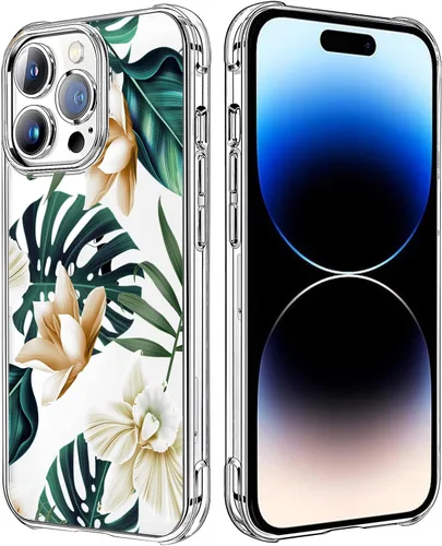 Vista 43 de Funda transparente de girasol compatible con iPhone SE 2022 SE 2020 7 8, funda trasera floral para niñas y mujeres, funda protectora transparente
