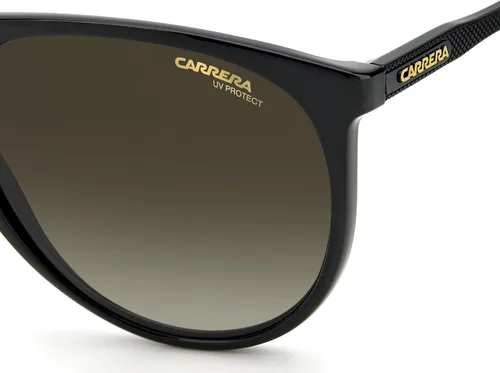 Vista 4 de Carrera Lentes de sol redondos unisex con gradiente marrón 258S 0807HA 57