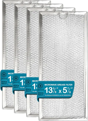 Vista 7 de Omaeon Filtro de grasa 13x6 para Whirlpool W10208631A (paquete de 2)