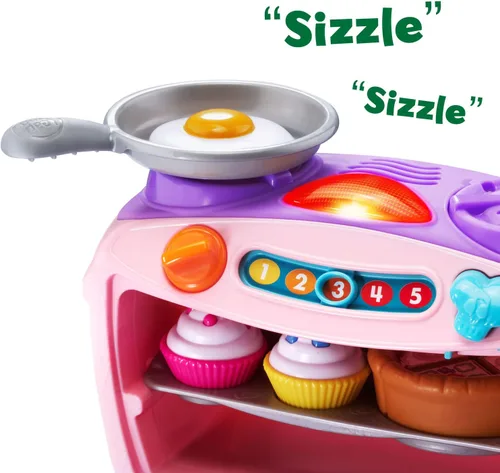 Vista 3 de LeapFrog Number Lovin 'Horno, Exclusivo en línea rosa.