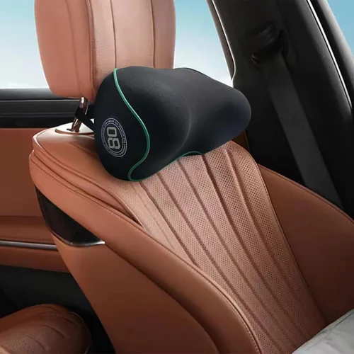 Vista 13 de Almohada realmente útil para reposacabezas de coche, almohada para el cuello del coche para dormir con correa ajustable, 100% espuma viscoelástica