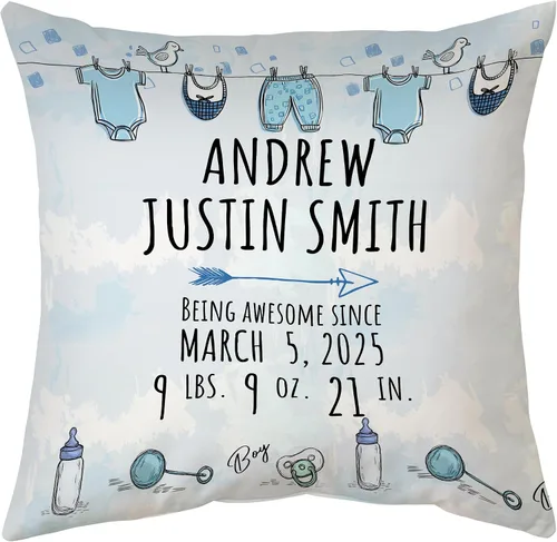 Vista 17 de Hyturtle Almohada personalizada para niños y niñas (inserto incluido)