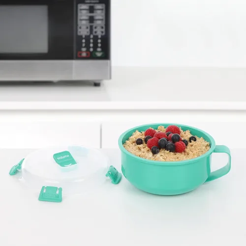 Vista 7 de Sistema Tazón de desayuno para microondas, 850 ml, los colores pueden variar