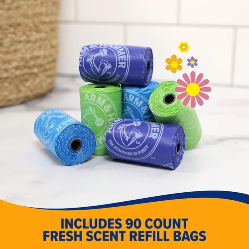 Vista 3 de Repuestos de bolsas de residuos desechables Arm & Hammer, Variados