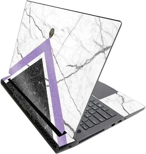 Vista 216 de MightySkins - Skin brillante con purpurina para Alienware M17 R3 (2020) y M17 R4 (2021) - Diversión de los años 90 Acabado duradero con purpurina