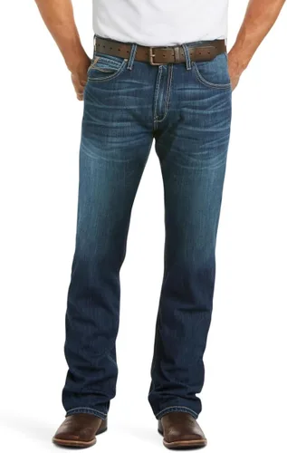 Vista 8 de ARIAT M4 Jeans elásticos relajados con corte de bota Goldfield Piedra Negra