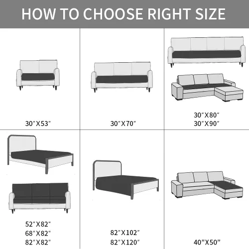 Vista 4 de Ameritex Manta Impermeable Reversible Cubierta para Cama de Perro Manta para Mascotas para Muebles Cama Sofá Sillón