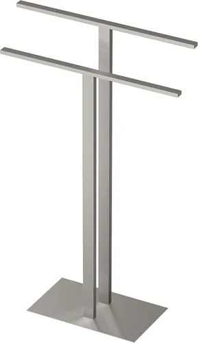 Vista 5 de Gatco 1552C - Toallero doble de pie moderno de 32.50 pulgadas, cromado