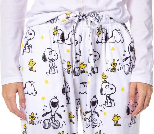 Vista 3 de Peanuts Woodstock Snoopy Friends - Pantalones de pijama para mujer
