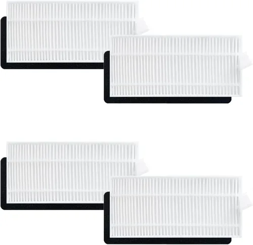 Vista 4 de 6 piezas de repuesto de cepillos laterales robot aspirador accesorios compatibles con XIEBRO HR1010 barredora