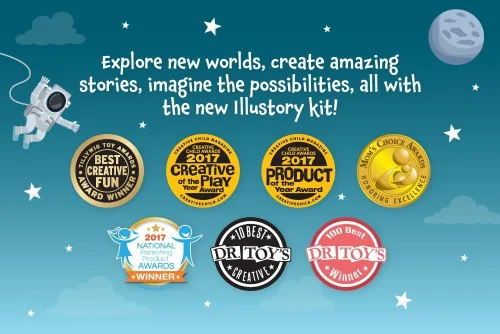 Vista 5 de Lulu Jr. Illustory - Kit para hacer libros, multicolor