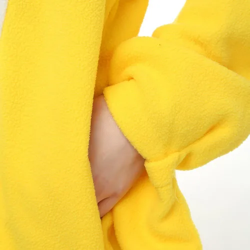 Vista 6 de Wishliker Unisex-Adult Costume Animal Cartoon Onesie Pajamas Loungewear Yellow Duck