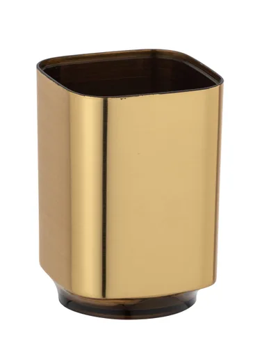 Vista 3 de WENKO Auron Gold - Dispensador de jabón líquido (0,3 L, 6.5 x 3.1 x 2.8 in)