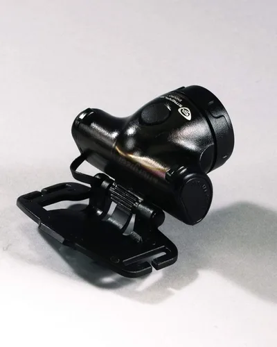 Vista 2 de Streamlight 61400 Enduro - Linterna frontal LED resistente a los impactos de 50 lúmenes con clip de visera y correa elástica para la cabeza