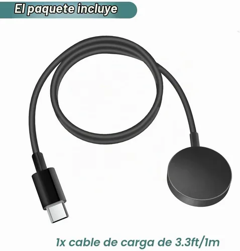 Vista 7 de Cargador para Samsung Watch - Galaxy Watch 8/7/6/5/4/3/Active 2/Ultra