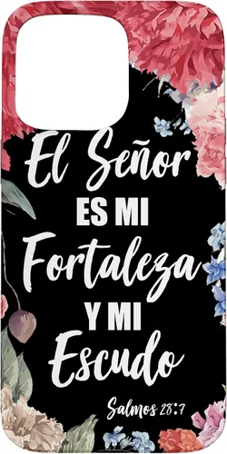 Vista 31 de El Señor ES Mi Fortaleza Spanish Christian Bible Verse Case for iPhone 17