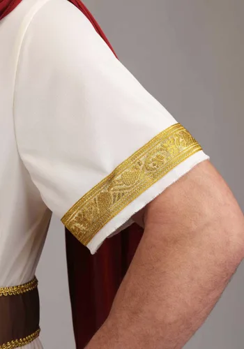 Vista 7 de Disfraz de Emperador Romano para Hombre Multicolor