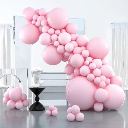 Vista 26 de PartyWoo - Globos de color albaricoque retro, 120 unidades de 5 pulgadas, de látex, para arco de globos, decoración de fiesta y de cumpleaños