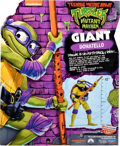 Vista 5 de Teenage Mutant Ninja Turtles Película Figura Gigante de Donatello de 12