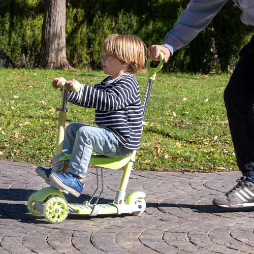 Vista 4 de Patinete para Niños Evolutivo 3 en 1 Scuvol InnovaGoods