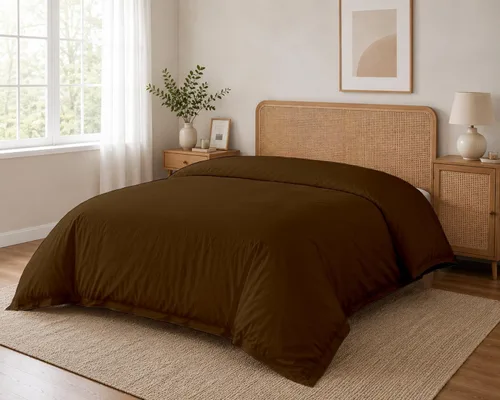 Vista 19 de SLEEP-NEST Funda de edredón individual de 68 x 90 pulgadas, 1 pieza, 100% algodón, suave y transpirable, ropa de cama individual, cierre