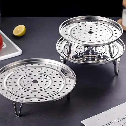 Vista 7 de Bandeja de vapor de acero inoxidable 304 con patas extraíbles