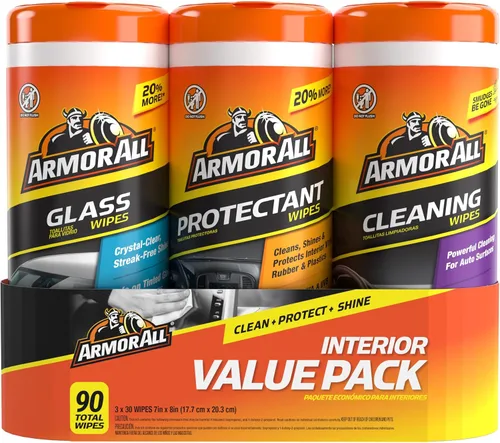 Vista 10 de Armor All Toallitas protectoras originales para el interior del automóvil