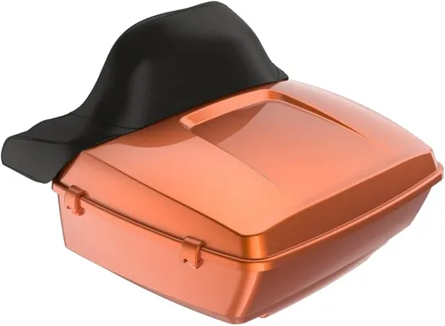 Vista 3 de Moto Onfire Whisky ámbar Harley Tour Pack Cierres Bisagras Ajuste para AB Harley/Davidson Touring Razor Chopped King Tour Pak