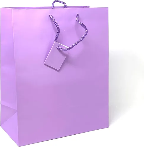 Vista 7 de allgala Bolsas de regalo, paquete de 12 bolsas de regalo grandes de 13 x 10 x 5.5 pulgadas con asas para cumpleaños, bodas, suministros de fiesta