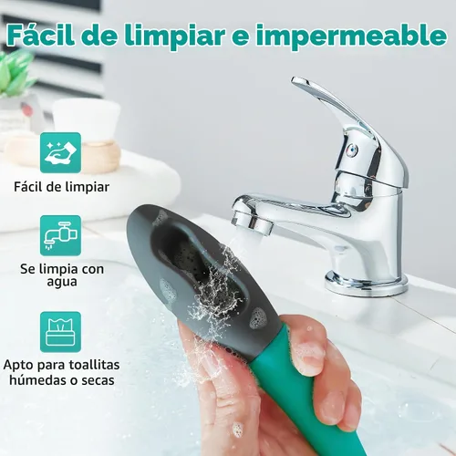 Vista 7 de Herramienta de limpieza a tope, ayuda de limpieza de 15.7 pulgadas para discapacitados, sobrepeso, movilidad limitada