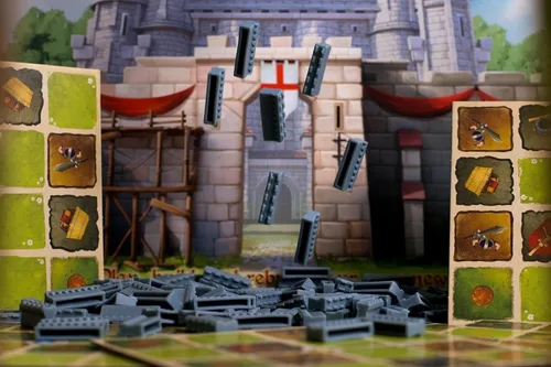 Vista 4 de Walls of York - Juego de mesa Juego de estrategia para adolescentes y adultos Juego de mesa de aventura Divertido juego de mesa familiar A