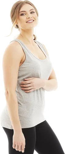 Vista 6 de Caramel Cantina camiseta con espalda nadadora de algodón juvenil, 3