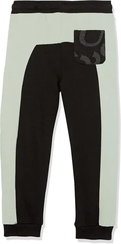 Vista 2 de GUESS Pantalones de contraste de rizo francés orgánico para niños