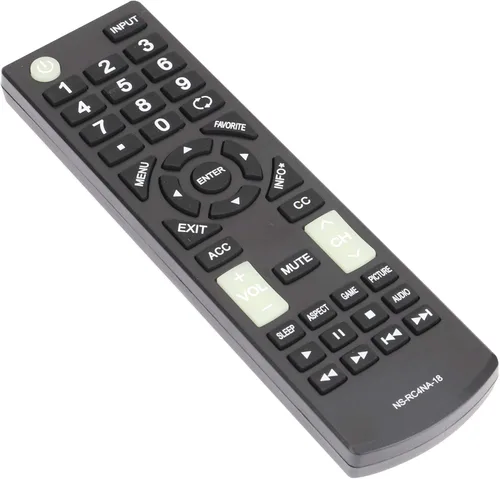 Vista 5 de NS-RC4NA-18 - Control remoto de repuesto para Insignia TV NS-22D420NA18 NS-32D220NA18 NS-32D311NA17 NS-40D420MX18 NS-40D420NA18 NS-49D420MX18