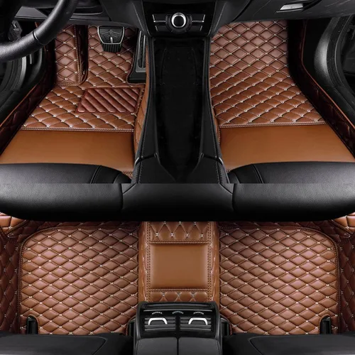 Vista 34 de Alfombrillas personalizadas para Prado Sedan 2000-2023, cobertura completa de accesorios para piso interior del vehículo (beige)