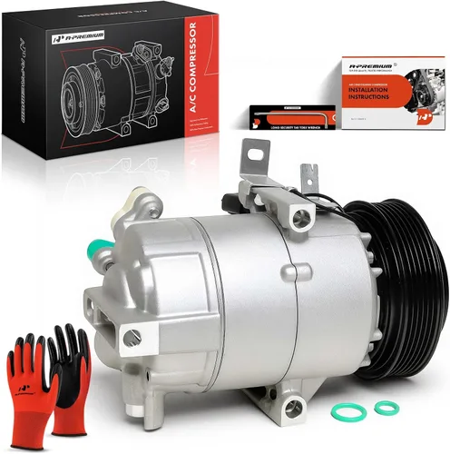 Vista 10 de A-Premium Compresor de aire acondicionado con embrague compatible con Hyundai para Hyundai Elantra 1.8L 2011, con control automático de temperatura