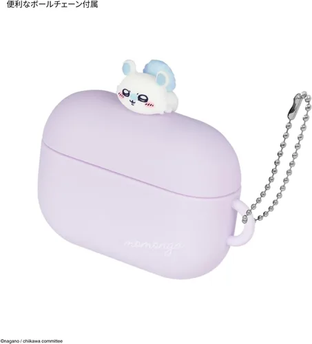 Vista 6 de Gourmandies Chiikawa Airpods Pro (2ª generación) / AirPods Pro - Funda de silicona compatible con Momonga CK-34D