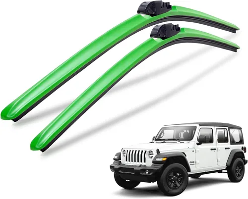 Vista 17 de ClixWipers - Limpiaparabrisas de repuesto de fibra de carbono negra de 14 + 14 pulgadas (juego de 2) para todo tipo de clima, limpiaparabrisas