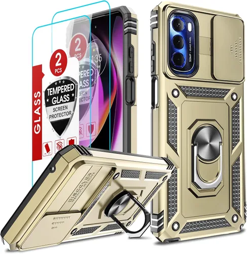 Vista 164 de LeYi Funda para Samsung Galaxy A05 (no compatible con A05S) con protector de pantalla y protector de lente de cámara, funda resistente de grado Negro