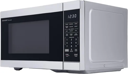 Vista 10 de SHARP Horno de microondas de encimera compatible con Alexa certificado por Orville Redenbacher's con plato giratorio Carousel extraíble de 12.4