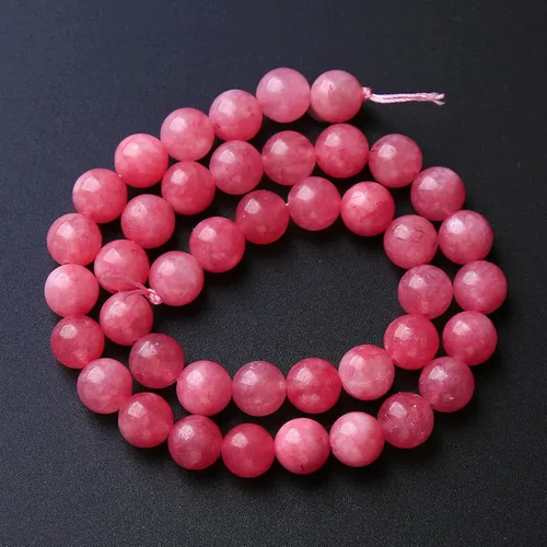 Vista 88 de 88 cuentas de piedra natural africana de piedra de sangre para hacer joyas y pulseras
