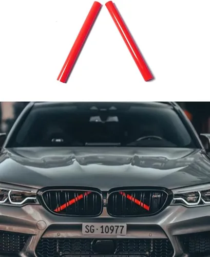 Vista 9 de BETTERHUMZ Insertos de moldura de parrilla para BMW F20 F21 F30 F32 F34 F36 3 4 Series M Sport Style M-Performance Accesorios de tiras de parrilla
