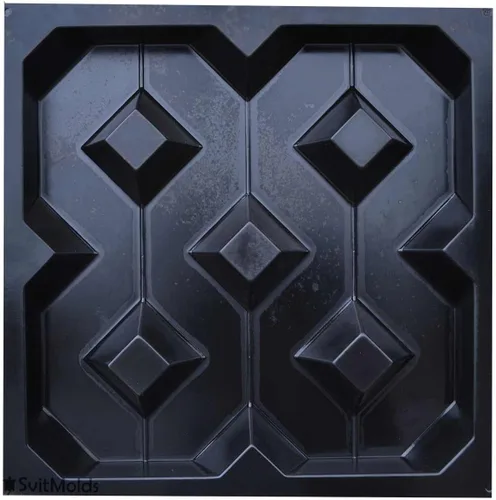 Vista 7 de SvitMolds Moldes de hormigón DIY Hierba Bloque de pavimentación de hormigón Adoquines de hormigón y adoquines S62