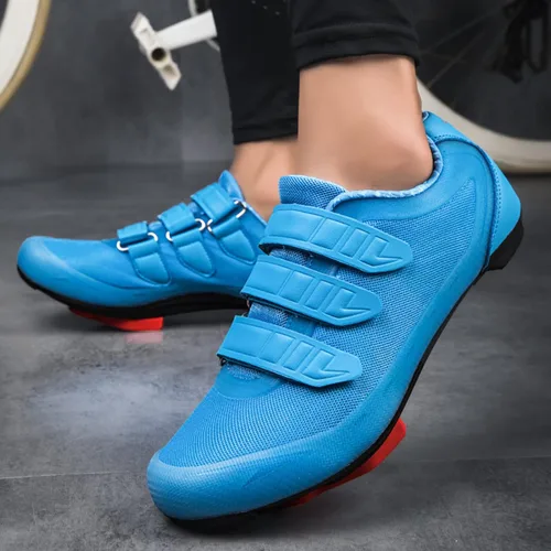 Vista 6 de Mens Womens Indoor Cycling Shoes Compatible with Peloton Bike Shoes Cycling Shoes with Delta Cleats Clip Outdoor Pedal SPD Road Bike Shoes