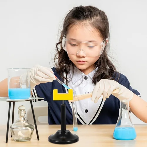 Vista 3 de FAVOMOTO Soporte giratorio para experimentos electrostáticos, herramienta de enseñanza de física, suministro de experimento estático para escuela
