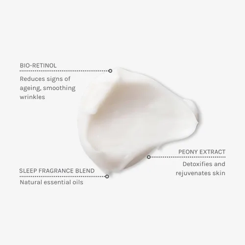 Vista 6 de Evolve Organic Beauty - Crema facial Nightly Renew Nutritiva, suave, regordeta, refrescante Bio retinol, peonía, mezcla de aceites esenciales
