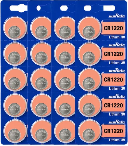 Vista 8 de Murata Batería CR1220 3V Litio Moneda Celda - Reemplaza Sony CR1220 (2 Baterías)
